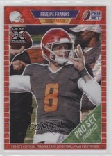 2021 Leaf Pro Set Metal Red Wave 5/75 Feleipe Franks #27 ni4
