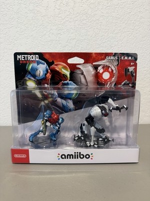 Samus and E.M.M.I. Figures Metroid Dread 2 Pack Set Nintendo Switch Sealed