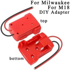 Battery Adapter Compatible with Milwaukee M18 Wiring 18V DIY Dock Power Wheel
