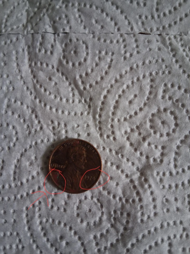 1974 D Lincoln Memorial Cent/Penny Ave Circulated Coin - Image 3 of 3