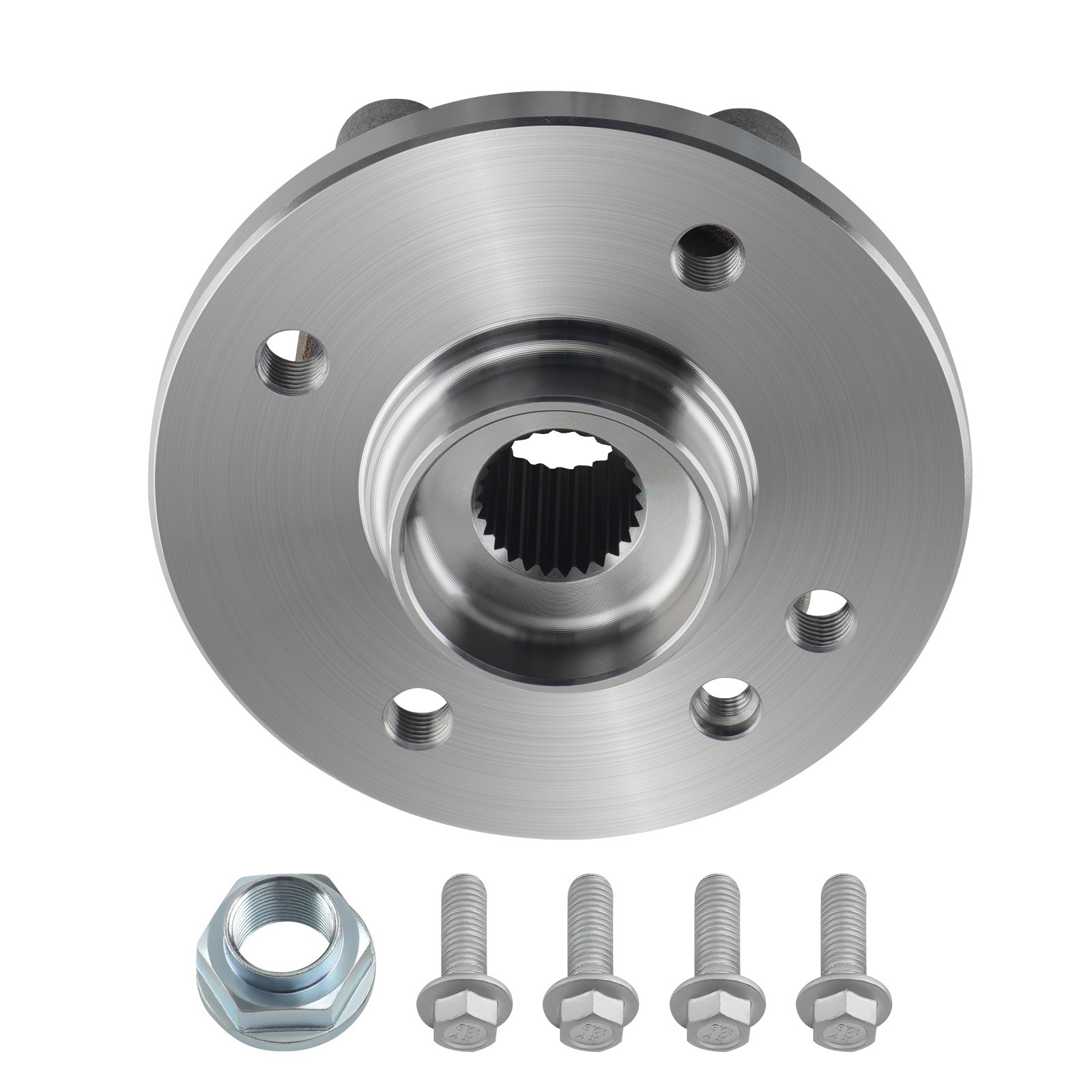 Wheel Bearing Hub & 12mm Bolts For Mini Cooper One R50 R52 R53 2001 2002-2006