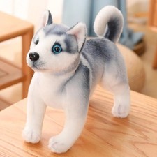 Husky Dog Standing 10 Inch Stuffed Animal Plush Toys Toddler Dolls Kids Gifts