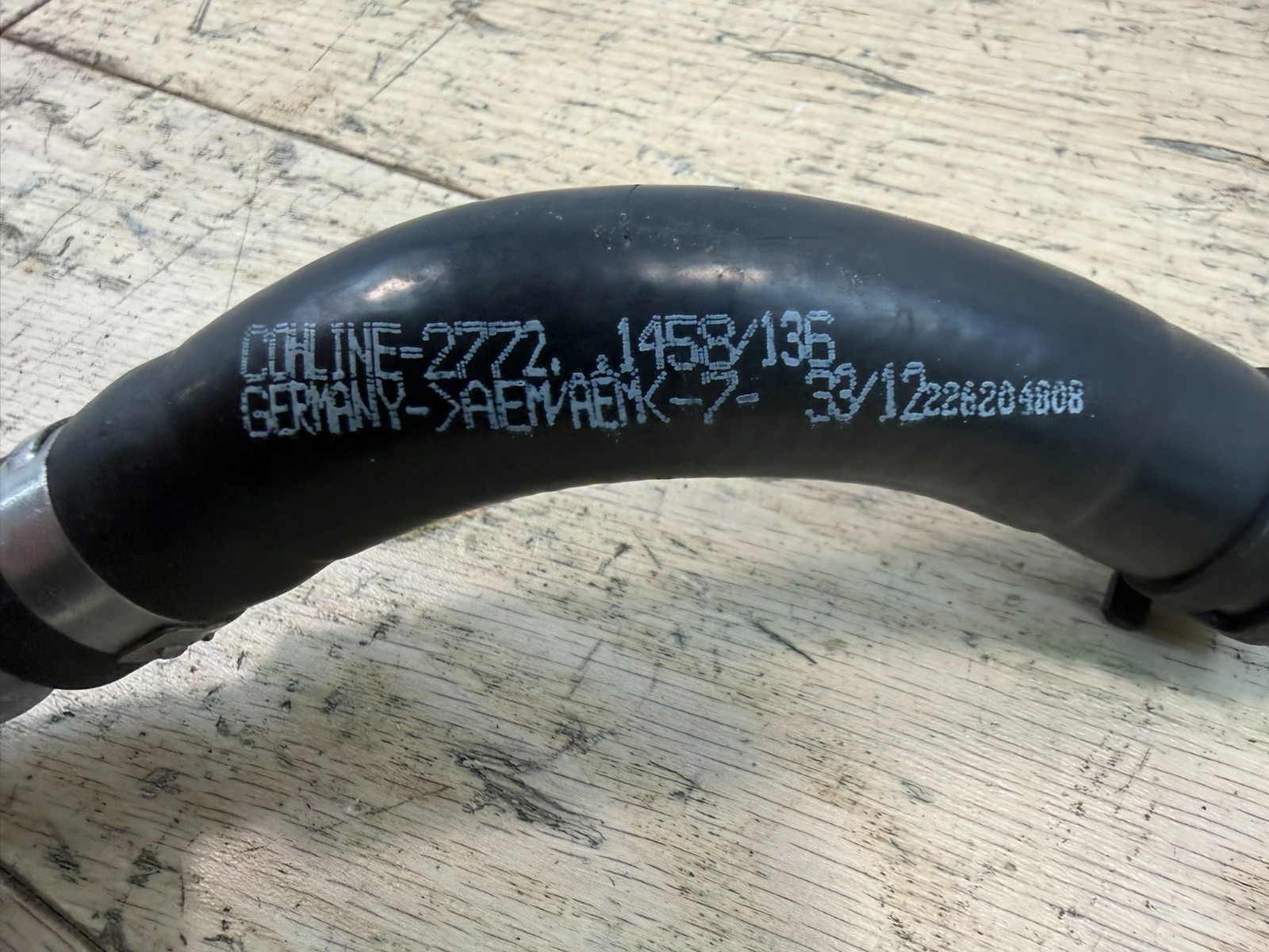 2013 BENTLEY CONTINENTAL GT 4.0L POWER STEERING LINE PIPE HOSE W0422888B