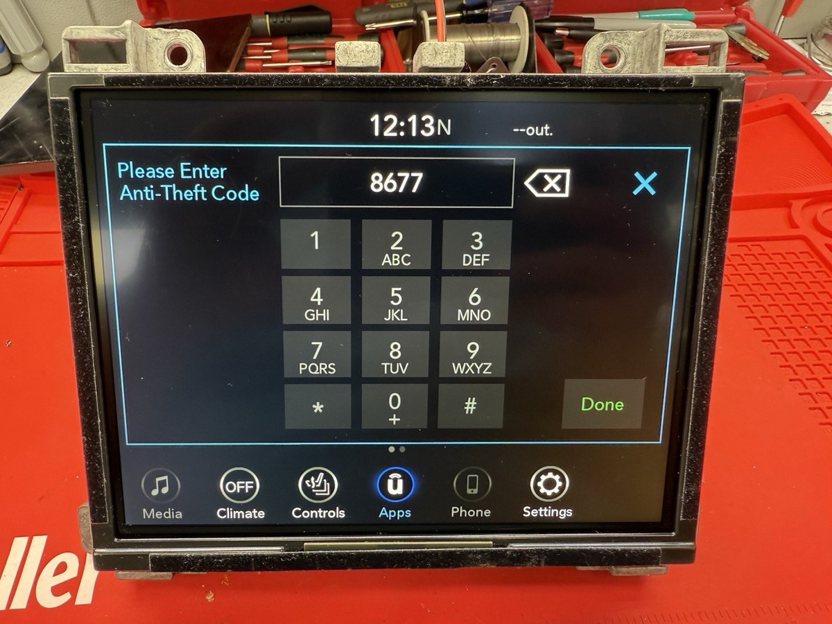 2023 Dodge Challenger OEM UConnect 8.4