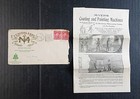 1908 US Flag Cancel CAMEO AD COVER FE Meyers Ashland Ohio, WB Willim Valley KY.  — photo 1