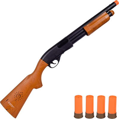 Sunny Days Entertainment Pump Action Blaster   with Realistic Sounds and Ejectin