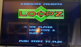 Loopz Nintendo NES Cartridge With Manual Tested Authentic