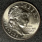 Emerging Liberty Dime 1776-2026 P, with DIE CRACK UNDER BUST ERROR