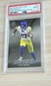 PSA - 8, 2023 Leaf Trinity Steel Puka Nacua #S64 Silver Stars and Dots (RC)