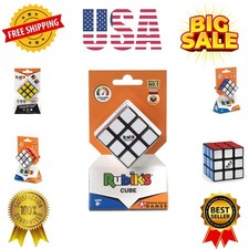 Rubik's Cube 3x3 Puzzle, Product, Includes Removable Mod Stickers to Customi...