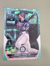 2023 Bowman Sapphire Edition #BCP-124 Robert Perez Jr. Aqua /55