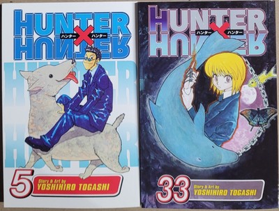 Hunter x Hunter Manga Volumes 1-37 Complete Set English 37 Books