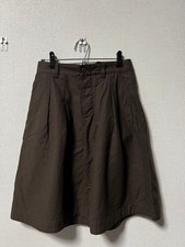 Margaret Howell Knee-Length Skirt Size 2 Brown Wool