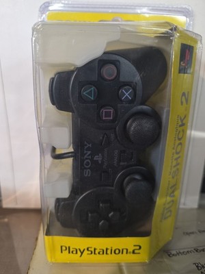 Sony PlayStation 2 DualShock 2 Controller Black, OEM, New Sealed