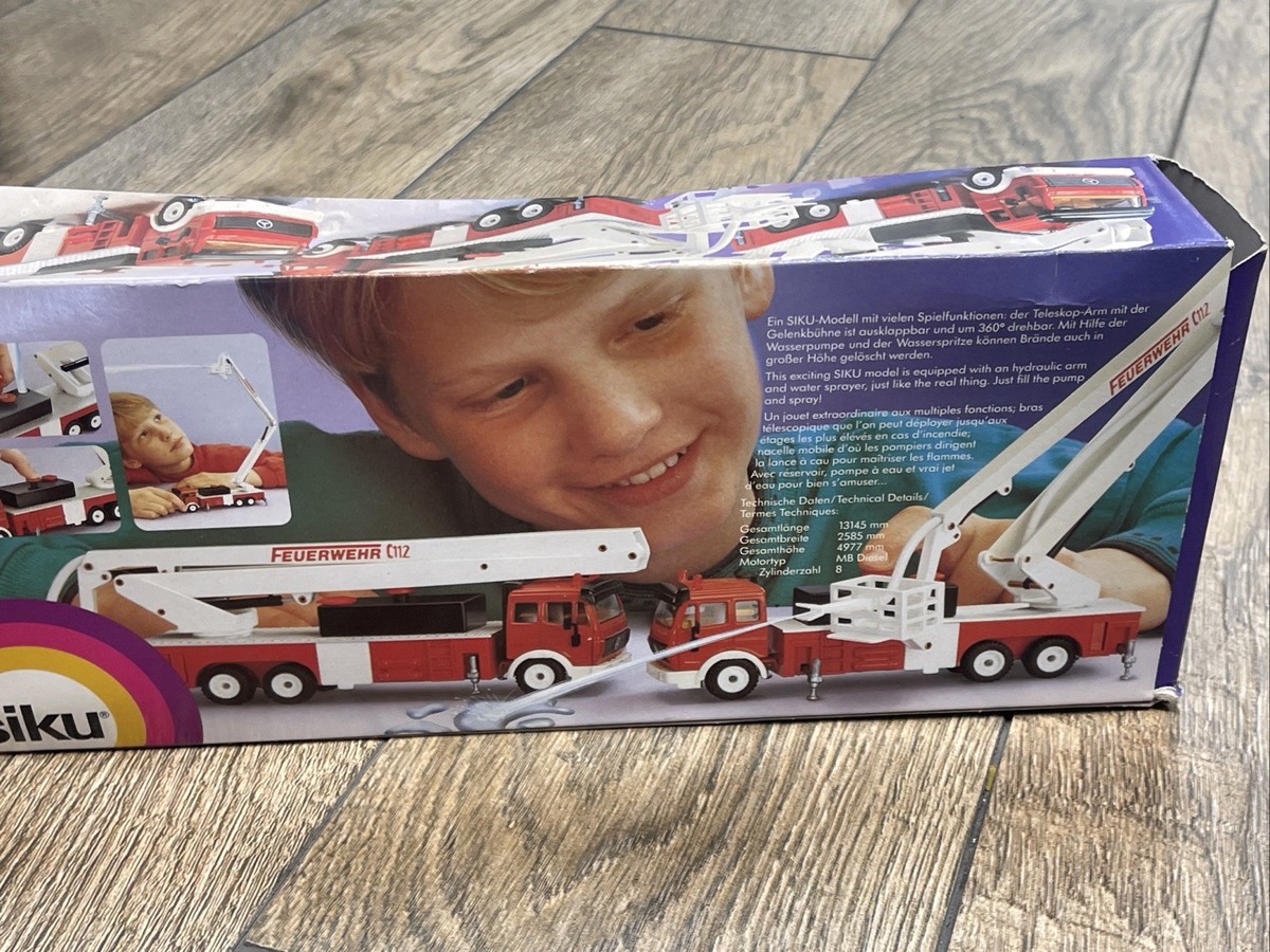 siku (ジク) No.1336 Rennfeuerwehr SIKU 1636 - Unimog Feuerwehr mit