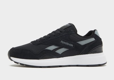 Original Reebok GL 1100  (Herrengrößen UK 8 & 11) schwarz/weiß ''Wildleder''