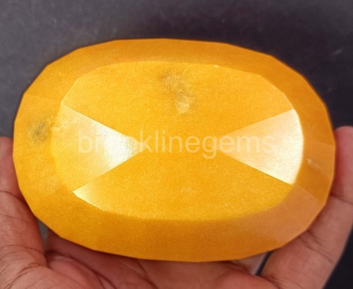 Piedra preciosa suelta corte ovalado natural certificado berilo amarillo brasileño 3224,5 quilates 5ARK - Imagen 4 de 10