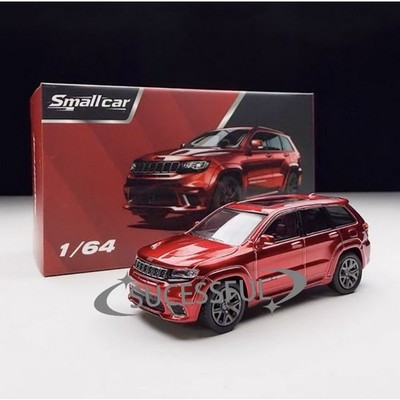 Smallcar 1/64 Red Jeep Grand Cherokee Diecast Car Toy Gift Model