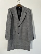 Image of TED BAKER COAT OVERCOAT COAT NEW MENS Checked Grey Black RAYDASH £325 formal
