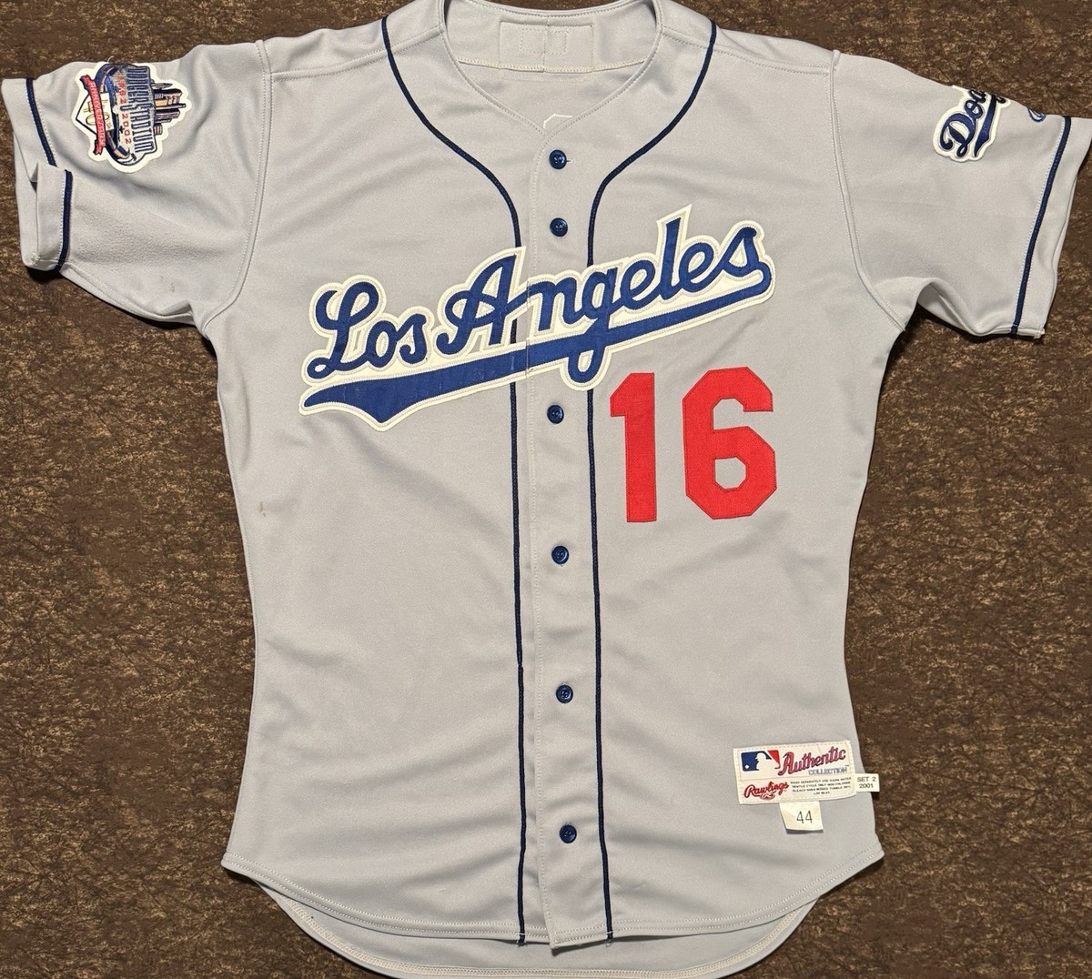Authentic Rawlings MLB Los Angeles Dodgers Paul Lo Duca Game