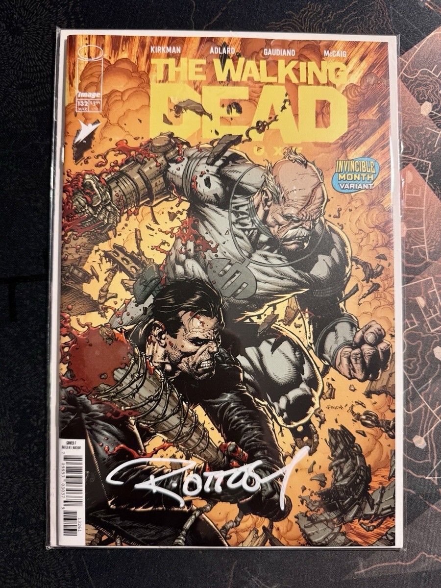 Walking Dead #132 Invincible Variant Signed by Ryan Ottley w/COA