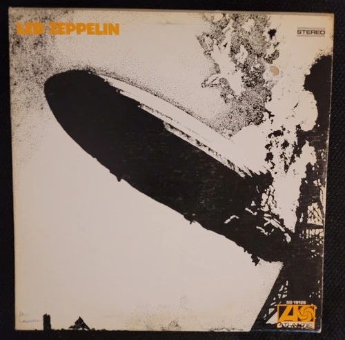 Led Zeppelin Self-Titled [LP] Led Zeppelin 1977 Rock Vinyl Record VG+