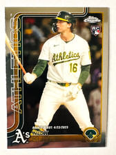 2025 Topps Chrome Update Nick Kurtz RC #USC180 Base A's Rookie!