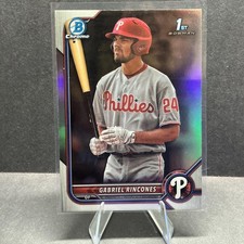 2022 Bowman Draft #BDC-142 Gabriel Rincones Chrome