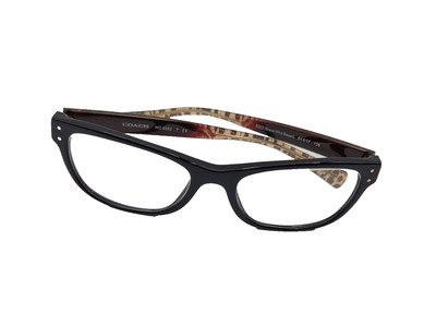 Coach Eyeglasses HC6082 5353 Black  Wild Beast 51-17-135 Frames Only