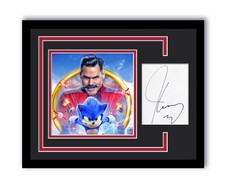 Jim Carrey Autographed Signed 11x14 Framed Photo Sonic Doctor Eggman ACOA