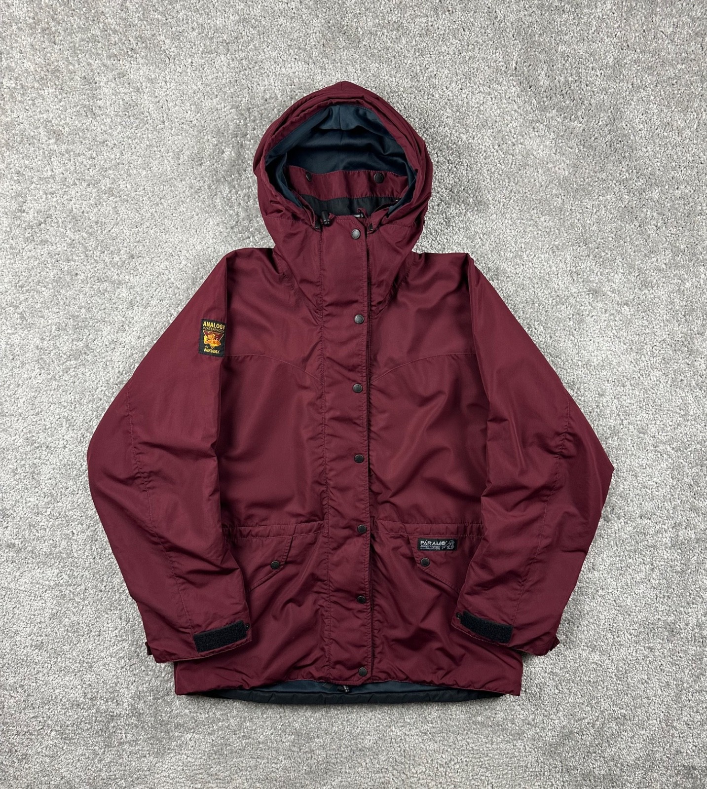 Paramo Analogy Waterproof Jacket Men’s Size M Nikwax Vintage Outdoor