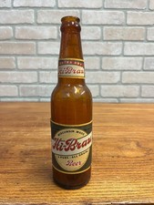 Vintage Heidel-Brau Beer Bottle W/ Label Sioux City Brewing Co. Iowa 12oz Amber