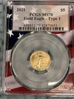 2021 $5 gold Eagle type 1 PCGS MS 70