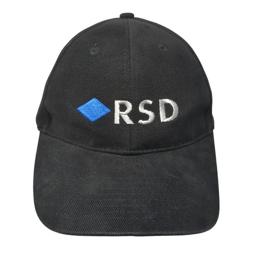 RSD Copeland Snapback Hat Black One Size Adjustable Embroidered Nissin
