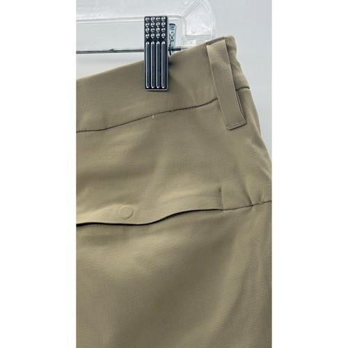 Lululemon Shorts Commission Golf 10"Men Size 28 Tan Khaki New - Picture 6 of 11