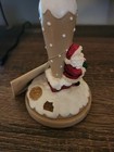1997 Brown Bag Hill Design cookie stamp Santa w Booklet — photo 2