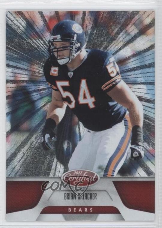 2011 Certified Platinum Red Brian Urlacher #24 HOF 0a1
