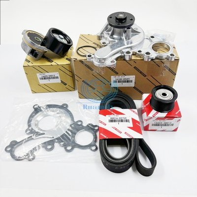 #ad NEW For Toyota Tundra Drive Belt Tensioner Pulley Water Pump Kit $207.69