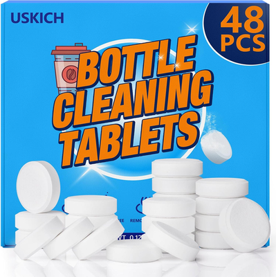 #ad #ad Water Bottle Cleaning Tablets 48 Pack Bottle Bright Clean Stainless Steel Ther $22.99