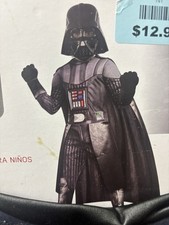 NEW NWT Rubies Star Wars Deluxe Darth Vader Costume Youth Small 4-6 Halloween