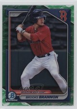2024 Bowman Chrome Prospects Lunar Glow Refractor Brooks Brannon #BCP-95 1bc9