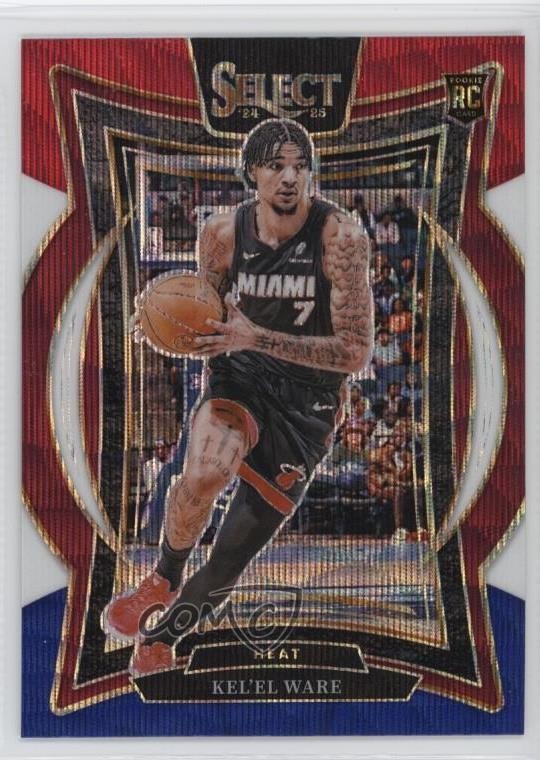 2024-25 Panini Select Concourse Tri-Color Prizm Kel'el Ware #66 13rw