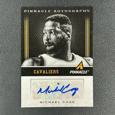 2013 Panini Pinnacle Autographs Michael Cage Auto #Z