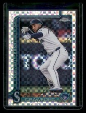 2025 Topps Chrome #181 J.P. Crawford X-Fractors