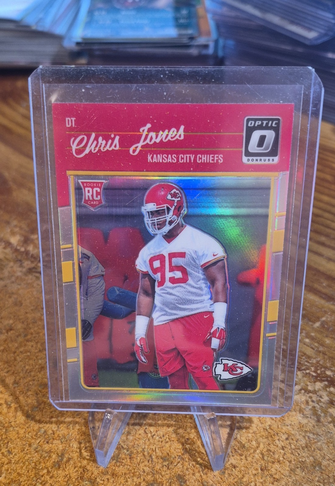 2016 Donruss Optic - Rookies Chris Jones #109 Holo (RC)
