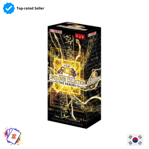 Yu-Gi-Oh! Limit Over Collection THE HEROES Sealed Box FULL ART! Korean