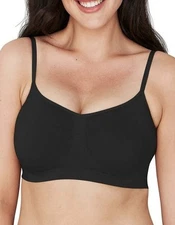 MAIDENFORM Flexees Women’s FIRM Shaping Bra Cool Comfort BLACK Nylon Size XL