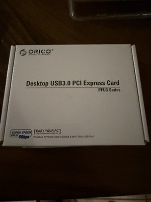 ORICO Desktop USB 3.0 PCI Express Card, PFU3 Series 2port