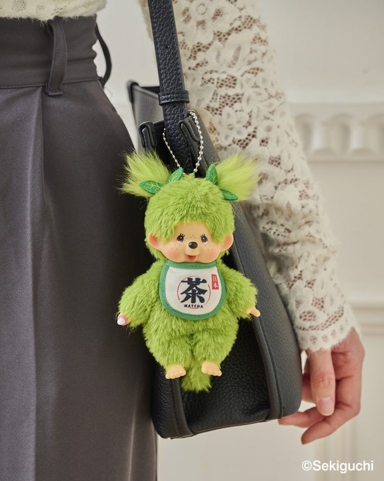 Monchhichi Matcha Keychain Girl Plush Figure 1 Piece 249954
