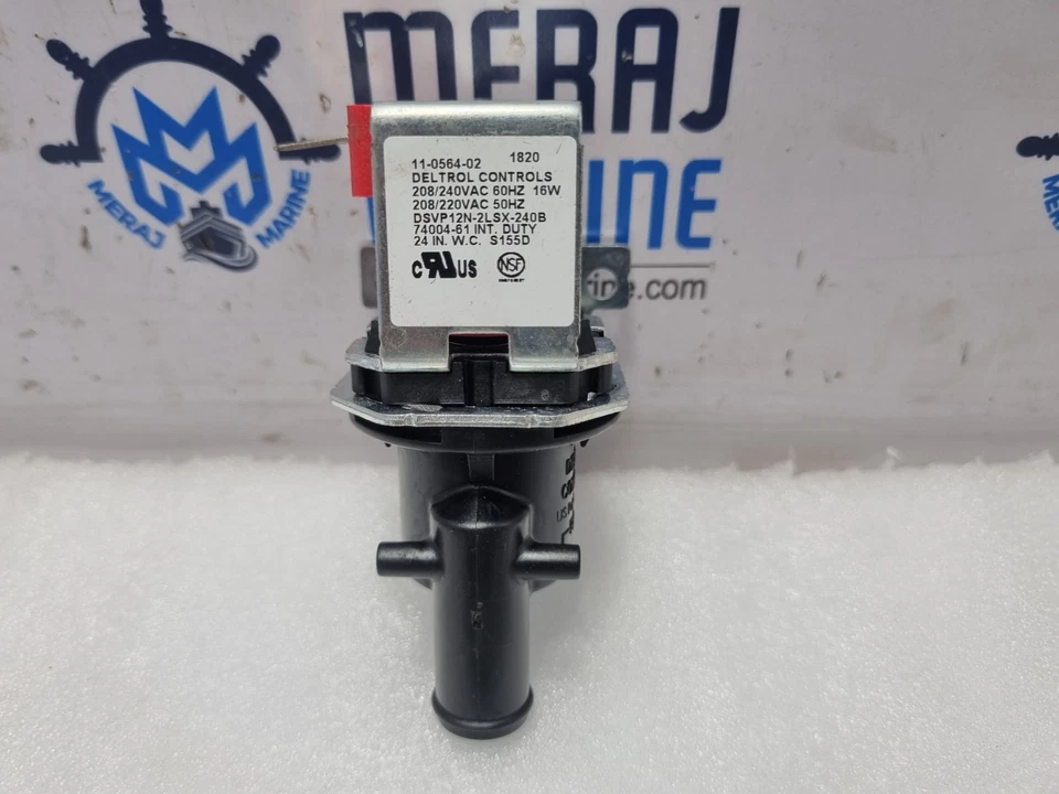 Deltrol Controls 11-0564-02 Solenoid Valve 208/240VAC 60HZ 16W 208/220VAC 50Hz - Image 4 of 4